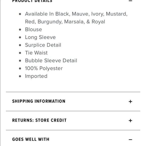 Sheer open front wrap around‎ top - Picture 6 of 6